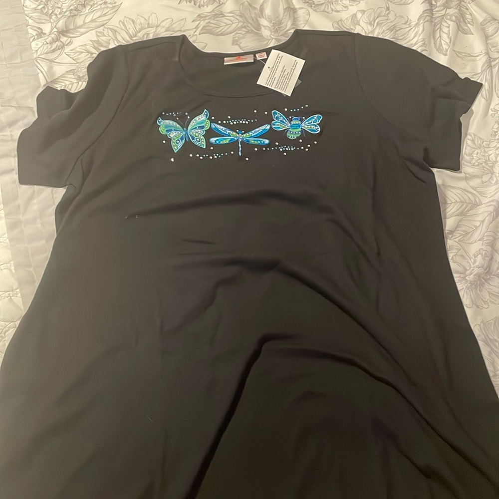 NWT Black T-Shirt Dress